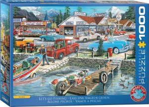 Eurographics: Let's Go Fishing (1000) legpuzzel