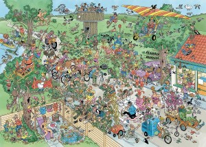 Jan van Haasteren: Vogelkijkdag (1000) legpuzzel