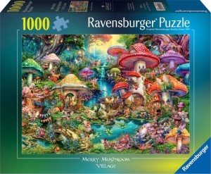 Ravensburger: Merry Mushroom Village (1000) legpuzzel