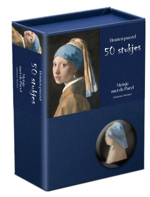 Tucker's Fun Factory: Het Meisje met de Parel (50) houten kunstpuzzel