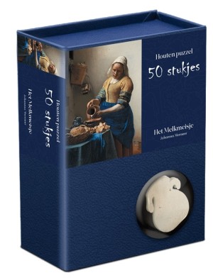 Tucker's Fun Factory: Het Melkmeisje (50) houten kunstpuzzel