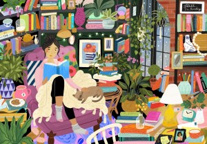 Pieces and Peace: Reading Nook (1000) legpuzzel