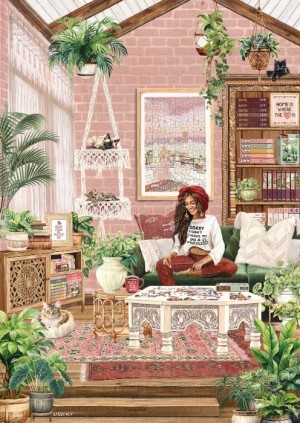 Magnolia: My Puzzle Room (1000) verticale puzzel