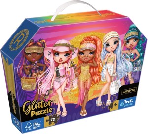 Trefl: Rainbow High Glitter in a Box (70) kinderpuzzel