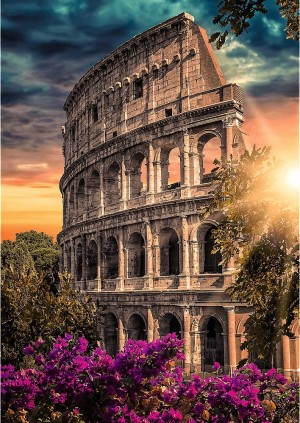 Trefl: Colosseum, Rome Amphitheatre (1000) verticale puzzel