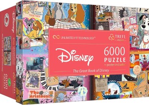 Trefl: The Great Book of Disney (6000) disneypuzzel