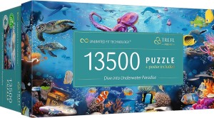 Trefl: Dive into Underwater Paradise (13500) grote puzzel