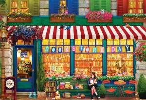 Eurographics: The Old Bookstore (2000) legpuzzel