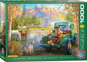 Eurographics: Singing Lake (1000) legpuzzel