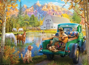 Eurographics: Singing Lake (1000) legpuzzel