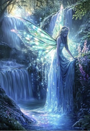 Grafika: Serenity Falls (1000) verticale puzzel