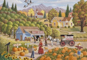 Grafika: Valley Orchards (1000) herfstpuzzel