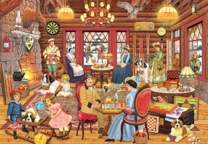 Grafika: Olsen Family Reunion with Bleed (1000) legpuzzel