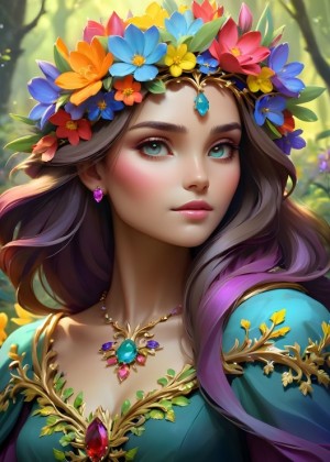 Bluebird: Spring Mood (500) verticale puzzel