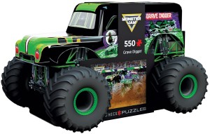 Eurographics: Grave Digger (550) puzzel in tinnen blik