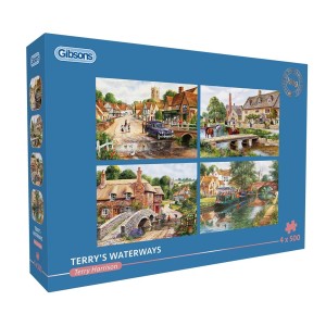 Gibsons: Terry's Waterways (4x500) legpuzzels