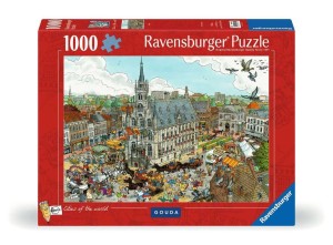 Ravensburger: Fleroux - Gouda (1000) legpuzzel