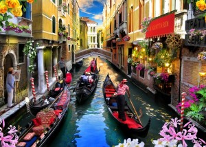 Alipson: Les Bateliers de Venise (500) legpuzzel