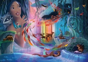 Ravensburger: Disney Castle Pocahontas (1000) disneypuzzel
