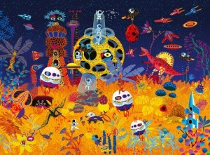 Ravensburger: Fantastische planeet (300XXL) kinderpuzzel