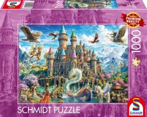 Schmidt: Fairytale Castle in the Land of Imagination (1000) puzzel