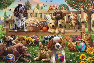 Schmidt: Dogs and Cats (200XL) kinderpuzzel