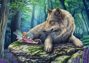 Schmidt: The Fairy and het Wolf (500) legpuzzel