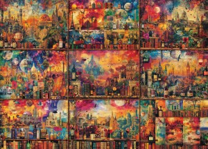 Schmidt: Travels with Books and Wine (2000) legpuzzel
