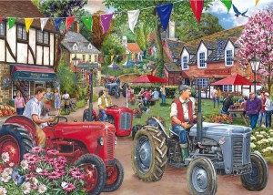 House of Puzzles: Tractor Parade (1000) legpuzzel