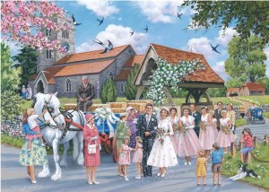House of Puzzles: Country Wedding (1000) legpuzzel