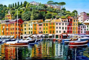 House of Puzzles: Portofino on Reflection (1000) puzzel