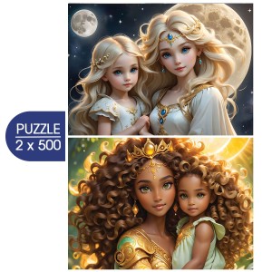 Alipson: La Luna et le Soleil (2x500) legpuzzels