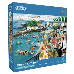 Gibsons: Dining at Tenby (1000) legpuzzel