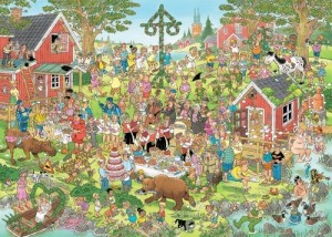 Jan van Haasteren: Midzomerfeest (1000) legpuzzel