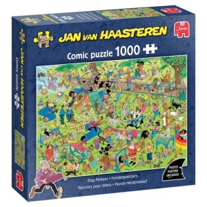 Jan van Haasteren: Hondenparcours (1000) hondenpuzzel