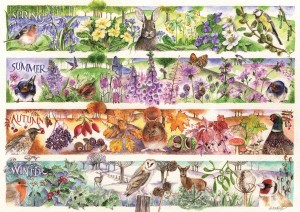 Trefl: Four Seasons (1000) legpuzzel