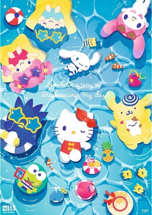 Trefl: Hello Kitty Summer Vibe (1000) verticale puzzel