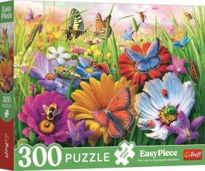 Trefl: Insects in the Meadow (300XXL) easy piece puzzel