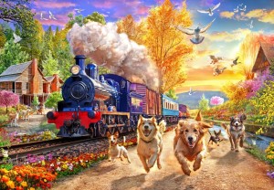 Bluebird: Following the Train (1000) legpuzzel