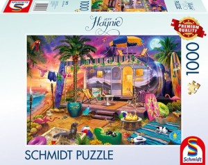 Schmidt: Met de caravan aan zee (1000) legpuzzel