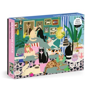 Galison: Glamour Cats (1000) kattenpuzzel