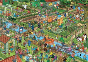 Jan van Haasteren: De Volkstuintjes (1000) legpuzzel