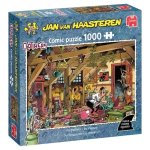Jan van Haasteren: Oldtimers - De Vrijgezel (1000) legpuzzel