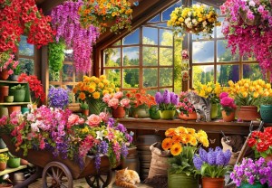 Bluebird: Potting Shed (1000) legpuzzel