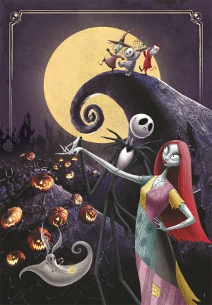 Clementoni: Disney Nightmare Before Christmas (1000) verticale puzzel