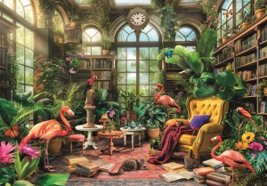 Clementoni: The Greenhouse Library (1000) legpuzzel