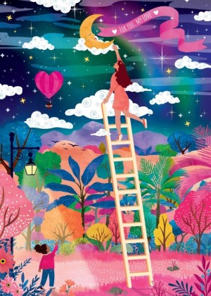 Pieces and Peace: For You, My Love (500) verticale puzzel