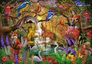 Bluebird: Golden Forest (1000) legpuzzel