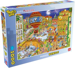 Goliath: That's Life City Edition Venice (1000) legpuzzel