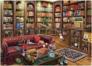 Ravensburger: The Reading Room (1000) legpuzzel